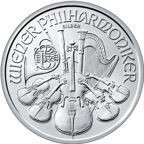 1 oz Austrian Silver Philharmonic Coin 