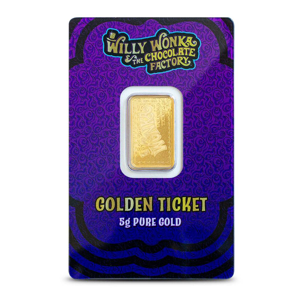 Pamp Suisse 5 g gold bar Willy Wonka